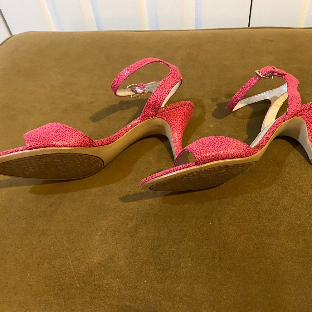 COPY - Ellen Tracy Raspberry heels 8M never worn NWOT